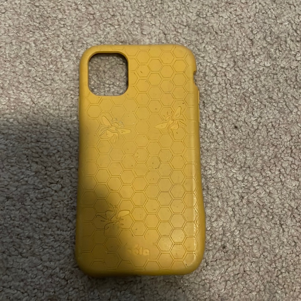 Yellow Save The Bees Pela Phone Case! 🐝